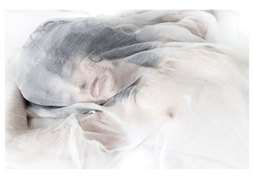 Giorgia in the silk 06 by Matteo Chinellato