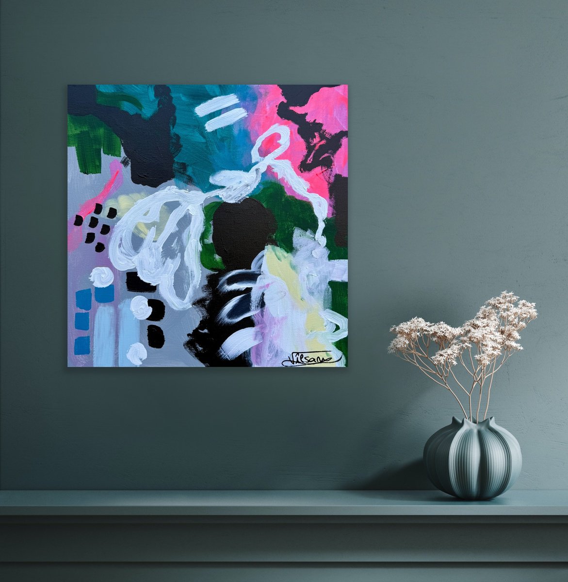 Remembering Balance 24 By Veronica Vilsan, 16 X 16, Artwork For Sale On Artfinder
