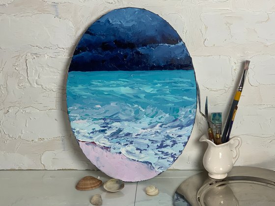 Ocean and waves.