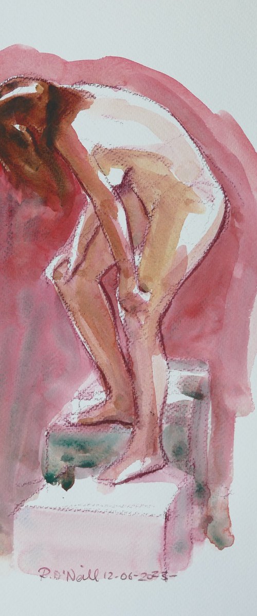 Standing female nude by Rory O’Neill