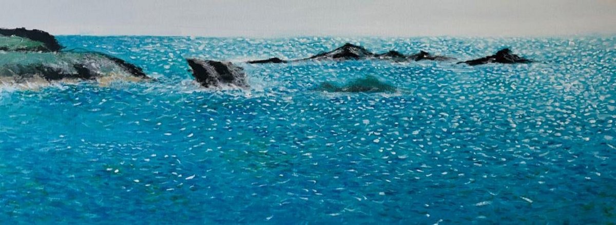  Saint Merryn By Shabs Beigh, 31 X 12, Artwork For Sale On Artfinder