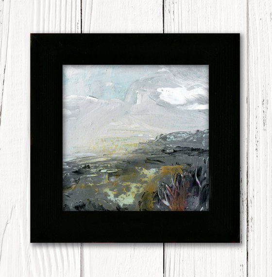 Mystic Journey 9 - Framed Landscape Painting by Kathy Morton Stanion