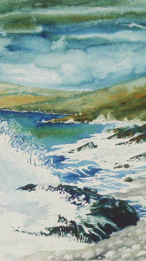 Laxey Beach - Isle of Man by Max Aitken