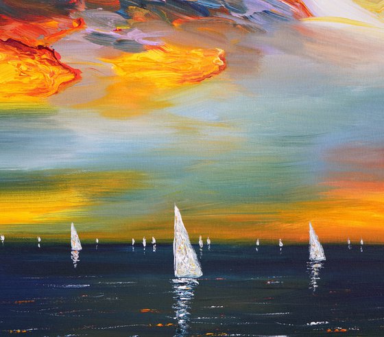 Seaside Sailing Impression A 2