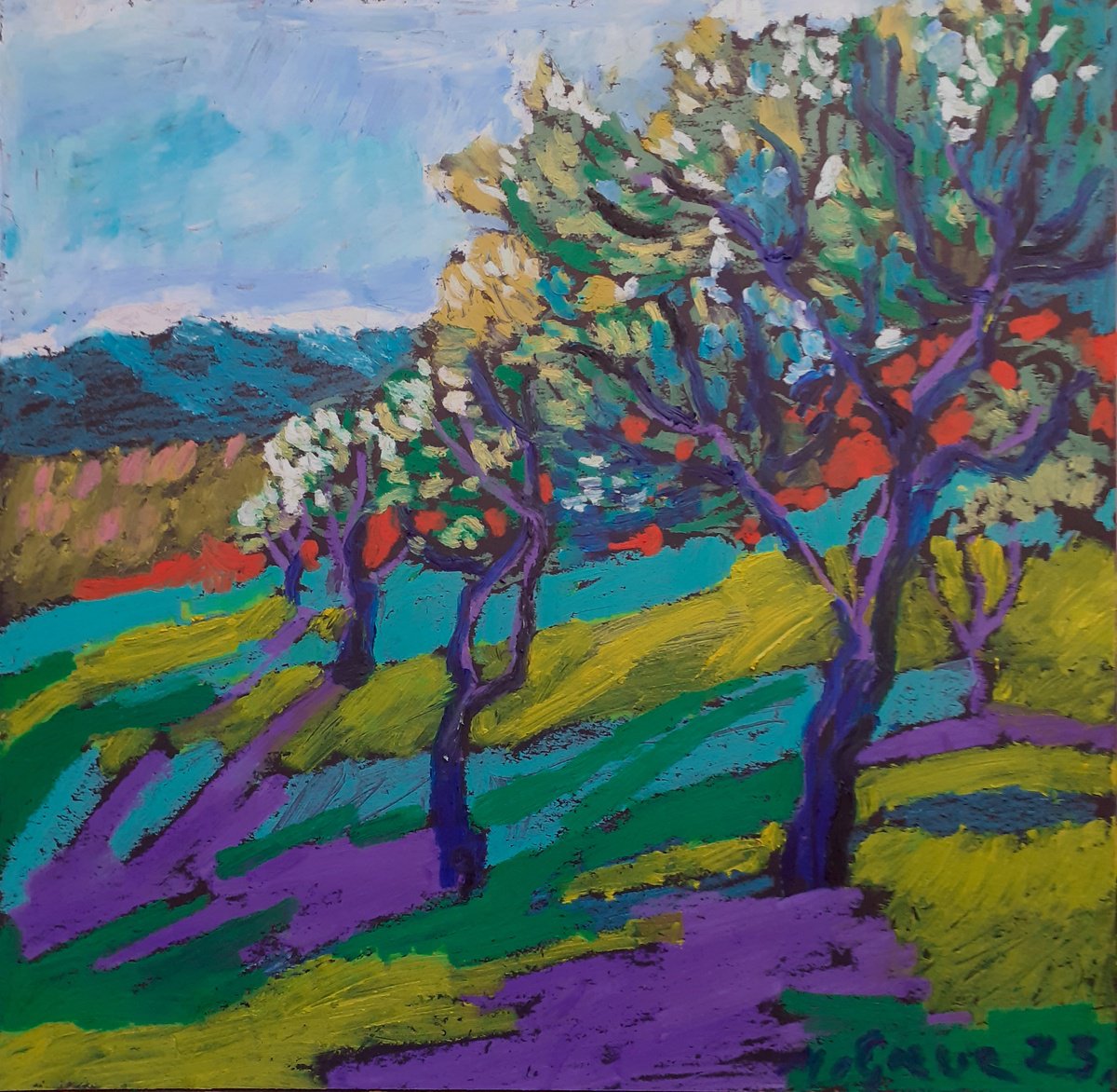 Olive grove No 38 by Maja Grecic