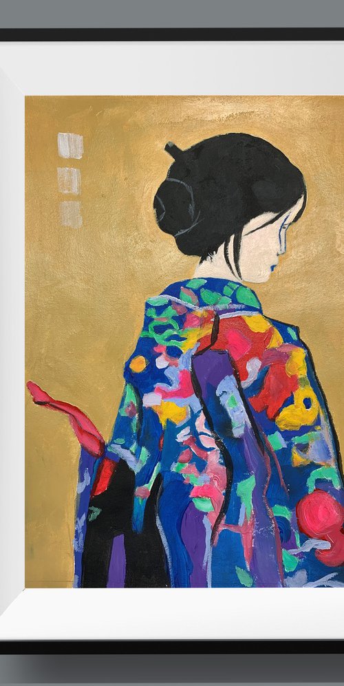 Japanese beauty. Fantasy woman. #12 by Vita Schagen