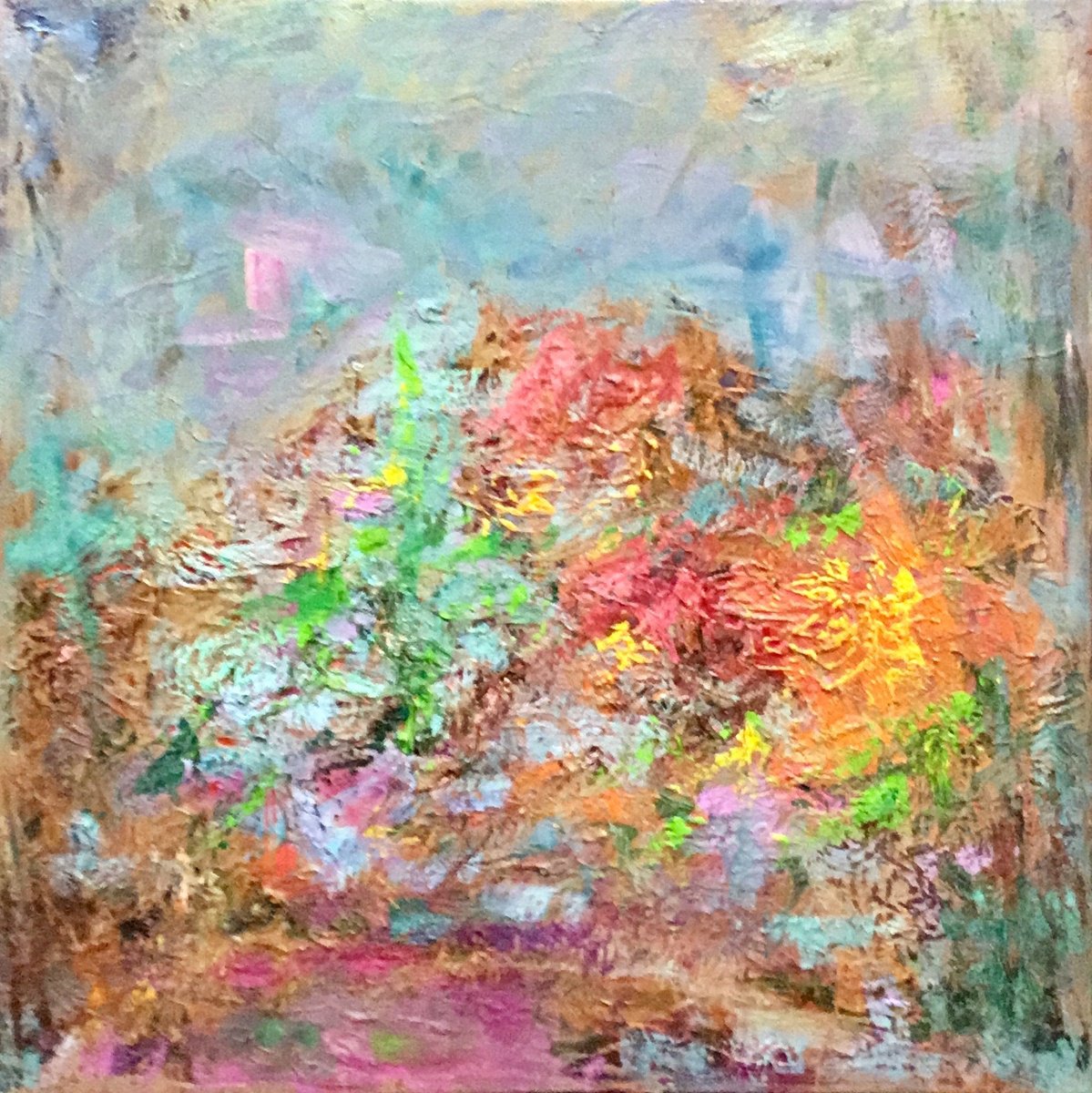 Awakening By Vera Klimova, 16 X 16, Artwork For Sale On Artfinder