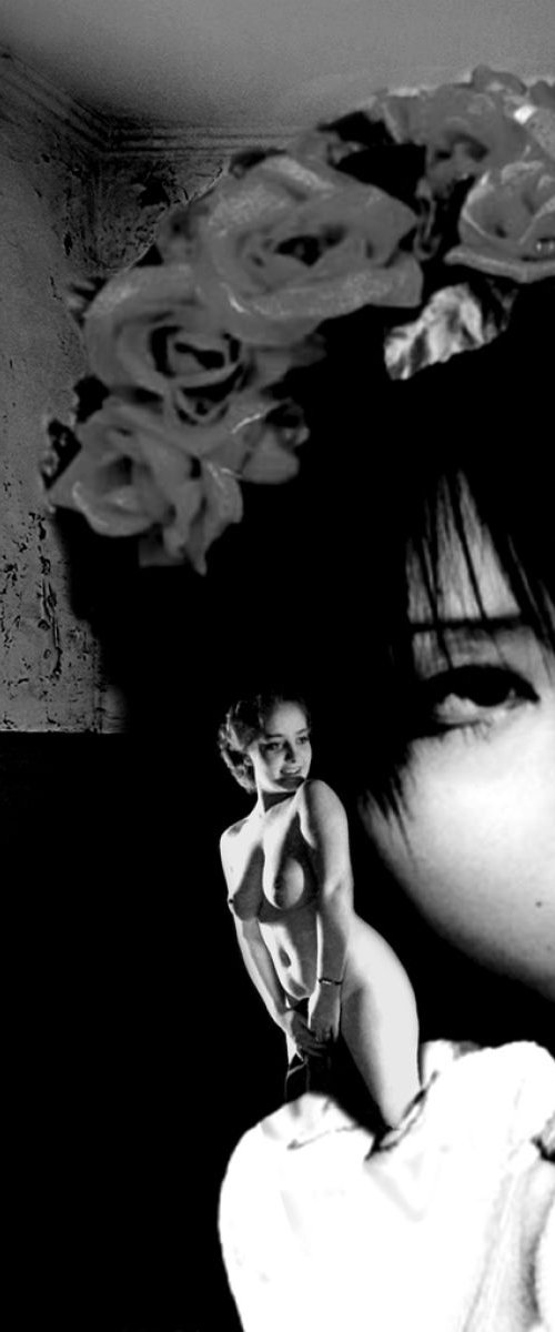 Japanese Girl with a Doll by Alex Solodov