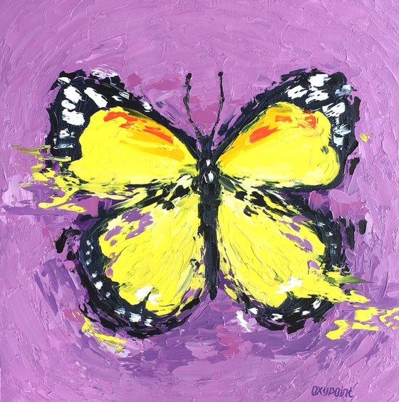 "Yellow butterfly"