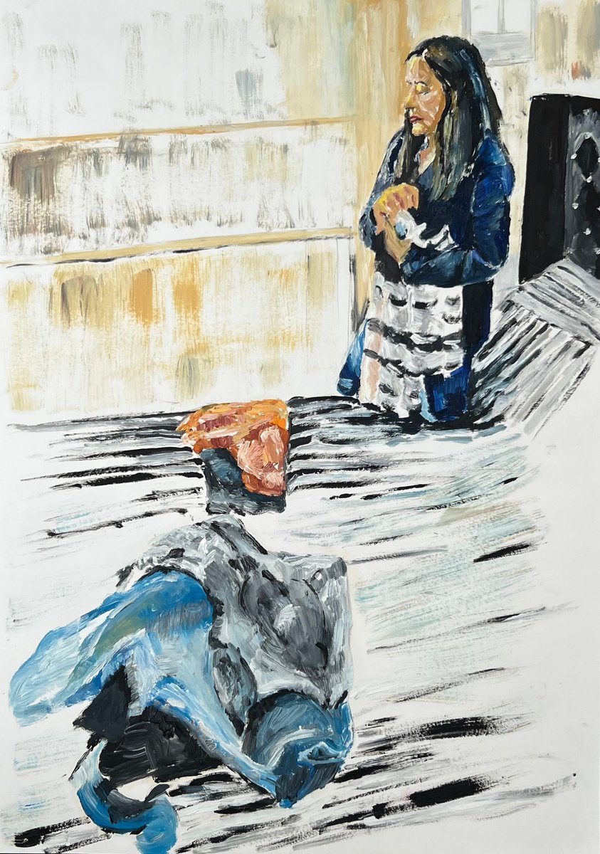 What Do We(Women) Do? Study 3 By Shazia Mufti, 17 X 23, Artwork For Sale On Artfinder