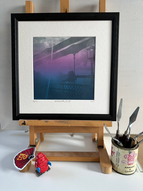 Hammersmith Bridge 19/50 FRAMED