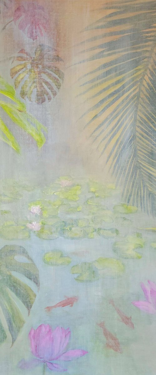 Lotus Pond by Katia Bellini