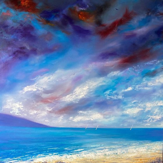 Vibrant sky