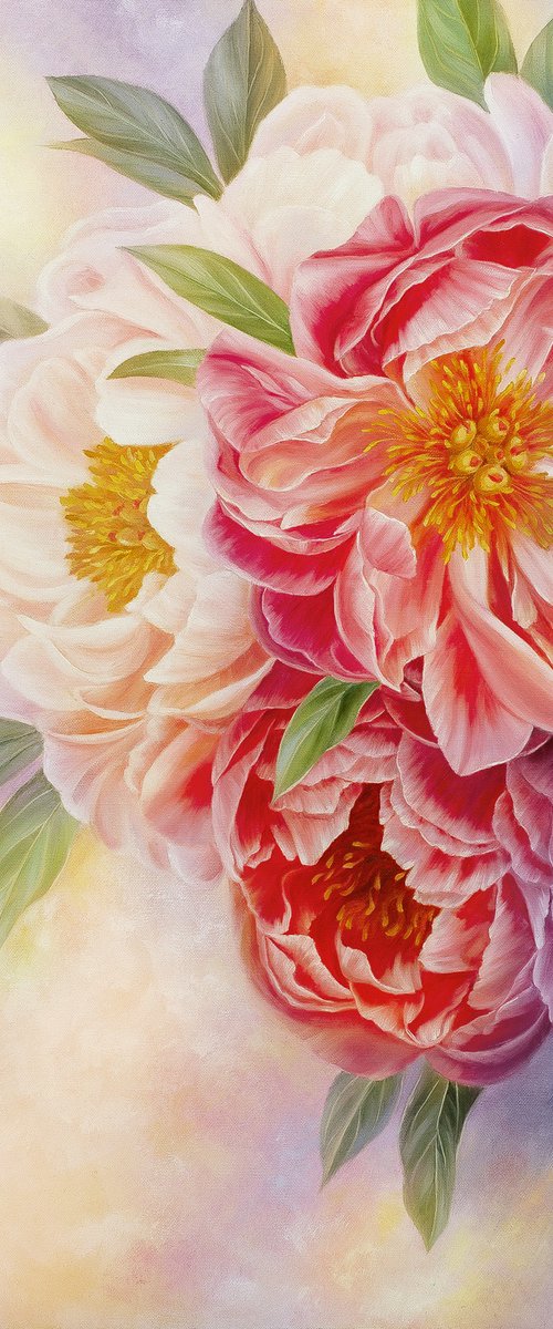 Peonies mood by Anna Steshenko