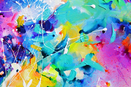 Colorful Abstract Reef Oasis