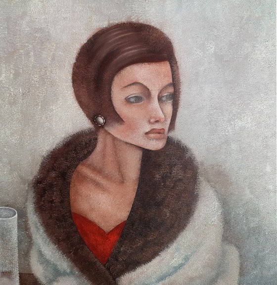 The Woman with the Glass