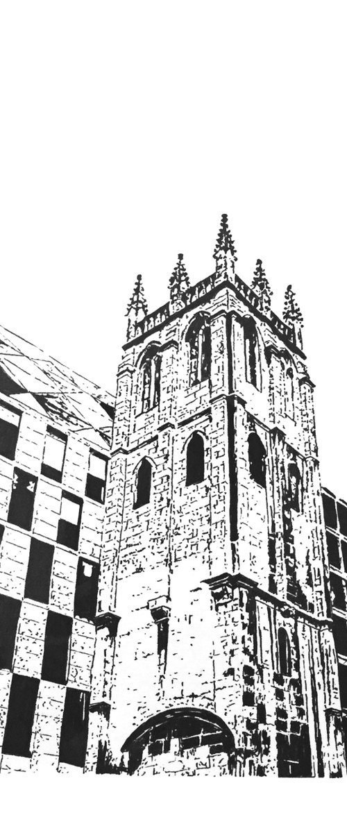 St Alban Church Tower by Alex Baciu