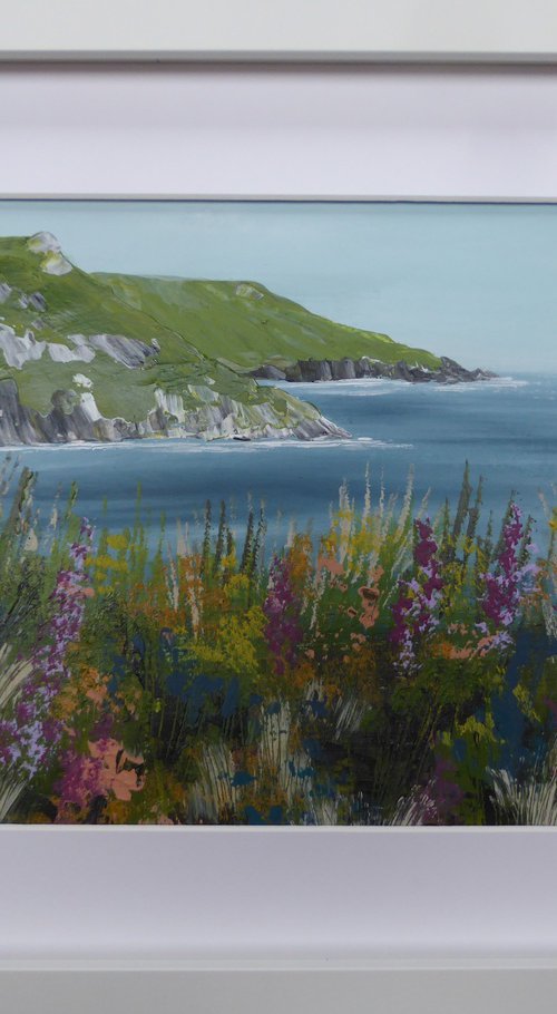 Blooming coastline by Elaine Allender