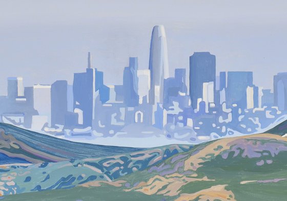 View of San Francisco from Mount Tamalpais