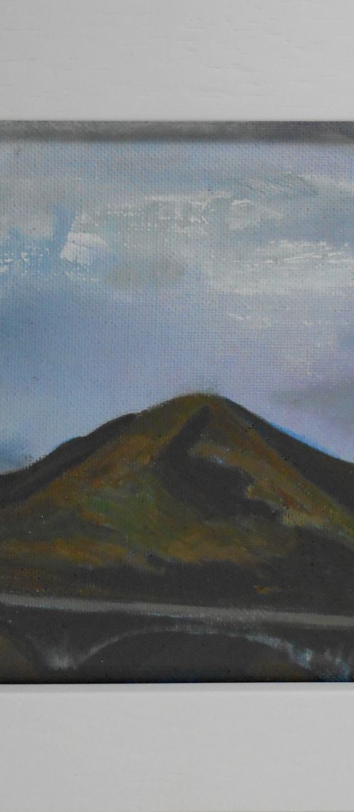 Glamaig Sligachan Painting by Eleanore Ditchburn