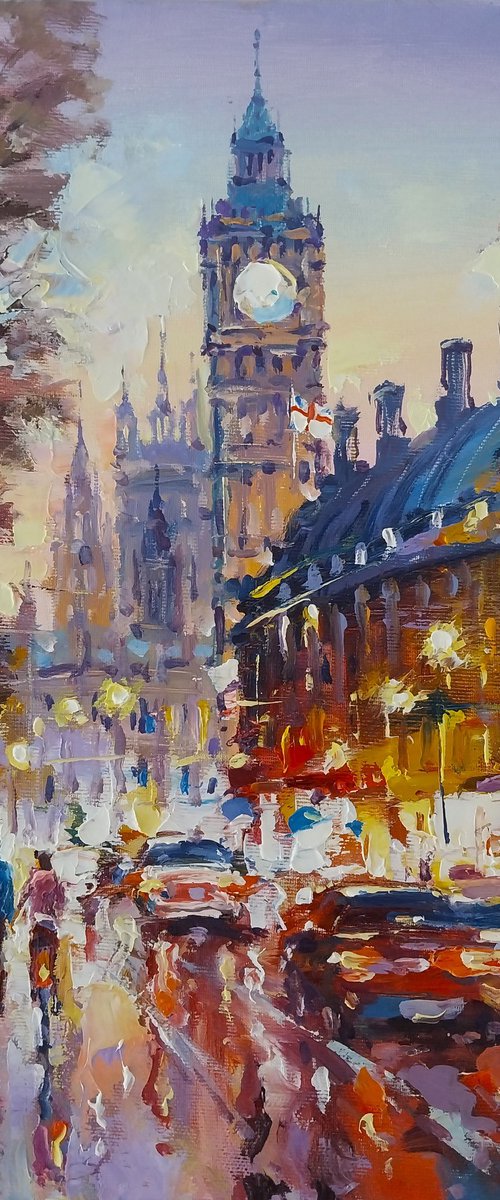 Evening city lights(LONDON)05 by Andrej  Ostapchuk