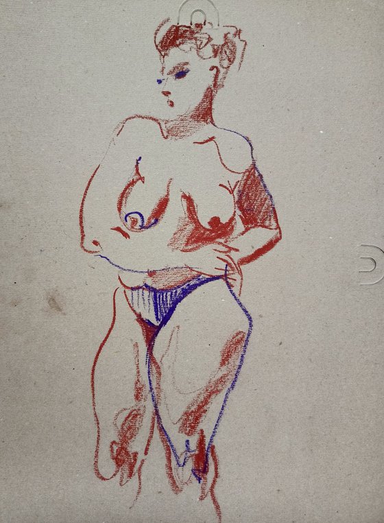 Nude sketch 01-25/03