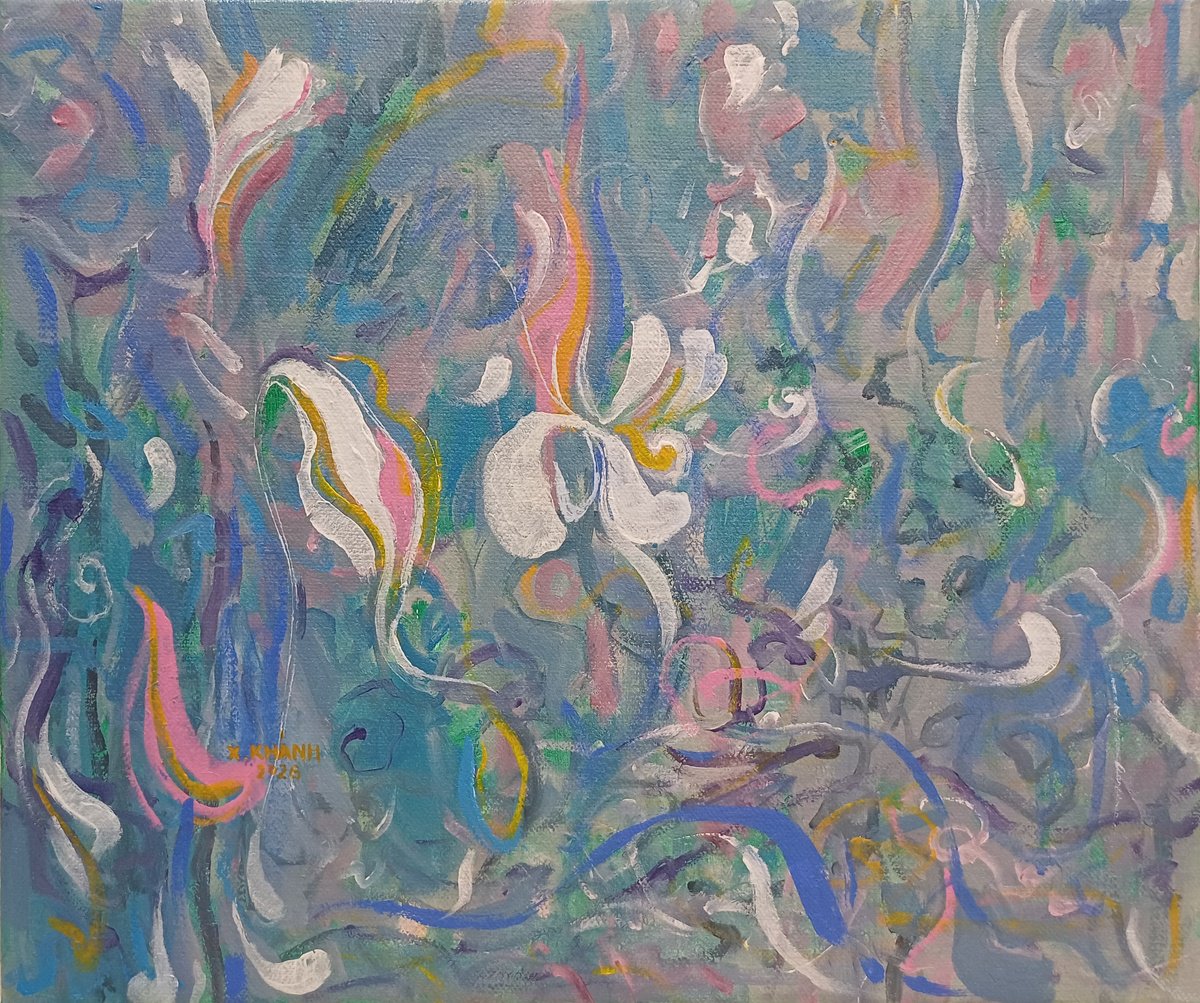  Bauhinia Variegata By Xuan Khanh Nguyen, 24 X 20, Artwork For Sale On Artfinder