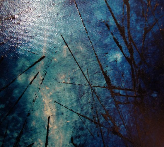 Deeper Blue (100 x 80 cm) XL oil (40 x 32 inches)