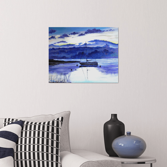 Blue Sunset