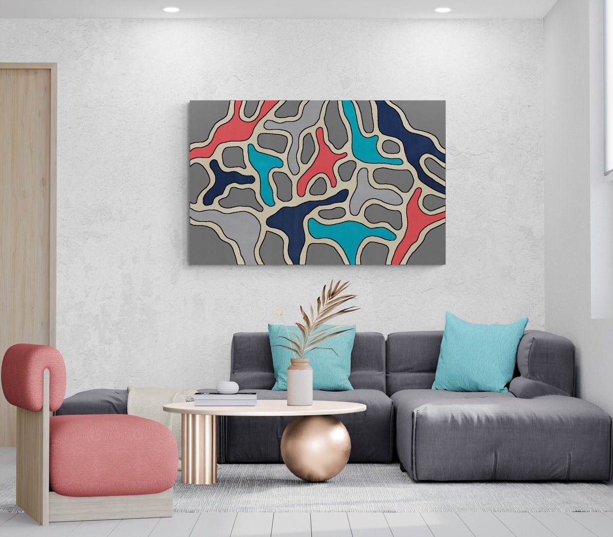 Abstract Colors Of Nature #09 By Marina Krylova, 55 X 35, Artwork For Sale On Artfinder