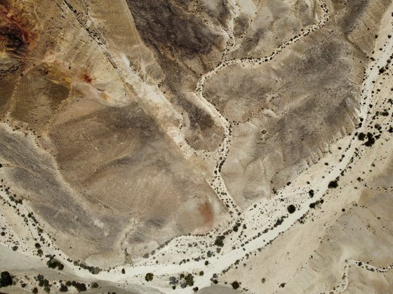 Aerial View of Desert