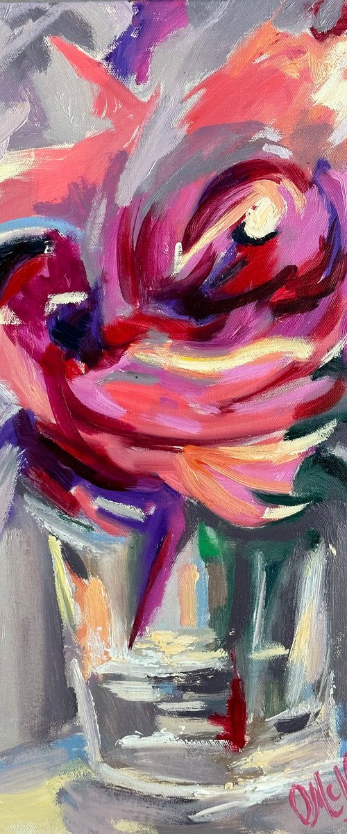 Where Petals Blur 1 by Olga McNamara