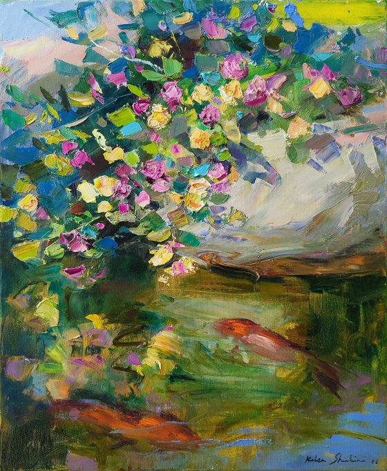 Lake in the Cat Garden
