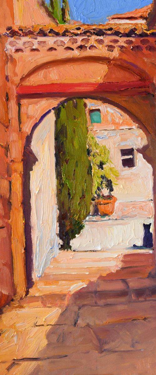 In the Village in Sicily by Suren Nersisyan