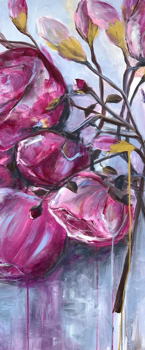 Big Flowers 1 by Sandra Gebhardt-Hoepfner