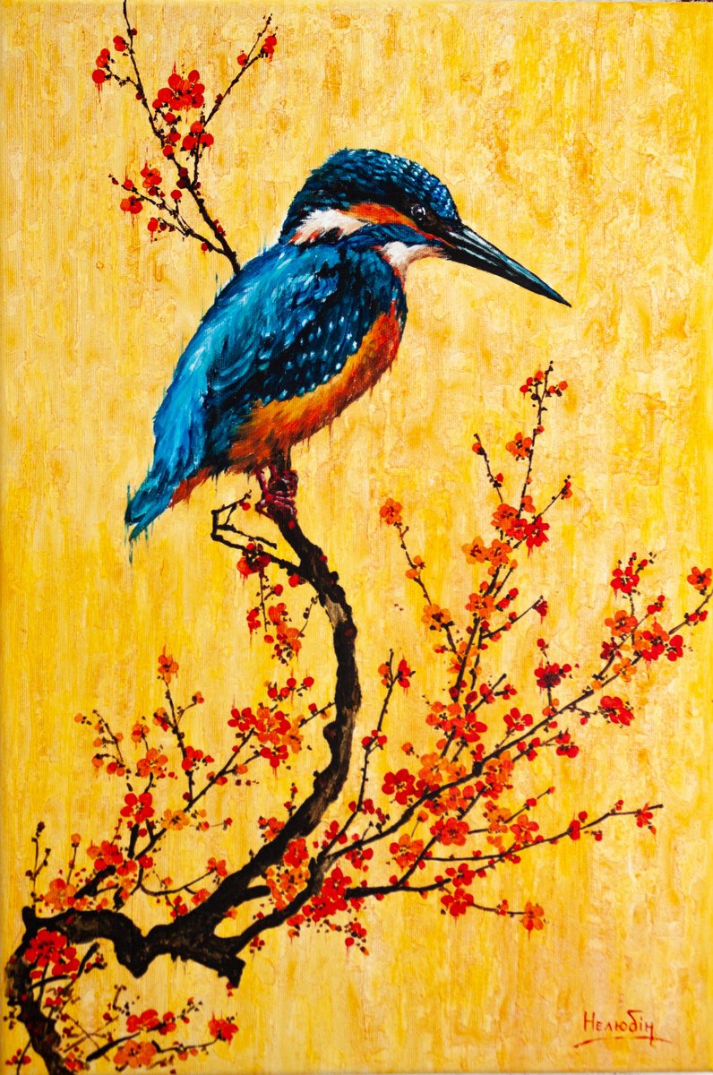 Kingfisher by Aleksandr Neliubin