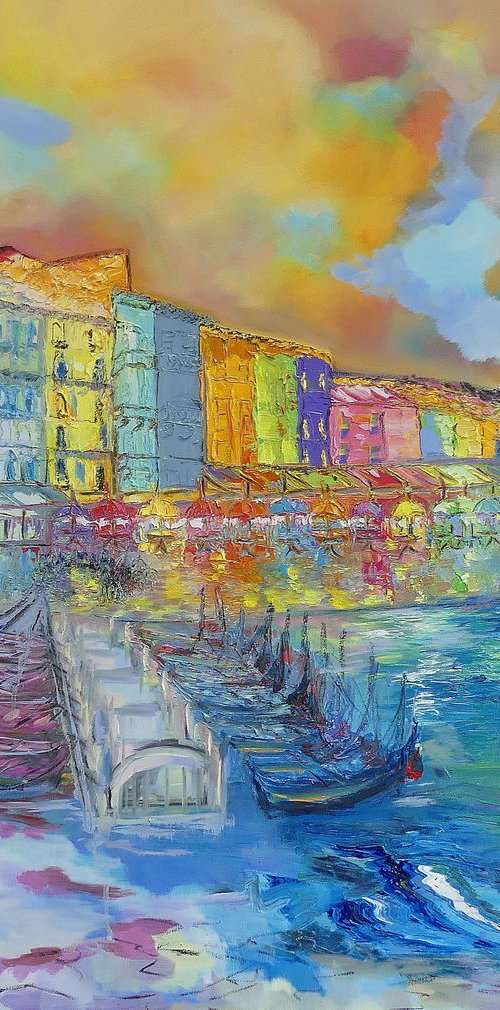 An Evening in St Tropez by Lesley Blackburn