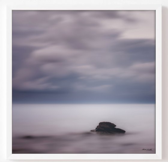 Lone rock in silky sea (RTH)