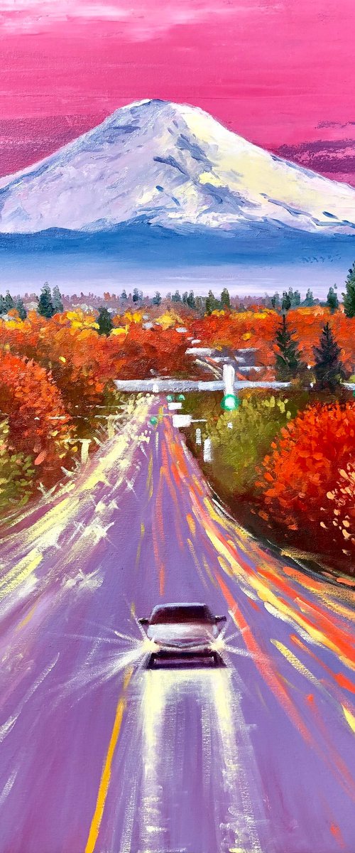 Fall near Seattle by Volodymyr Smoliak