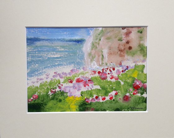 Seascape with thrift