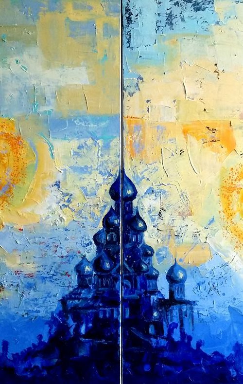 Waiting for you at home  80x120cm by Tigran Mamikonyan