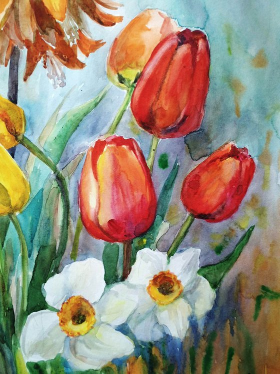 Spring Tulips