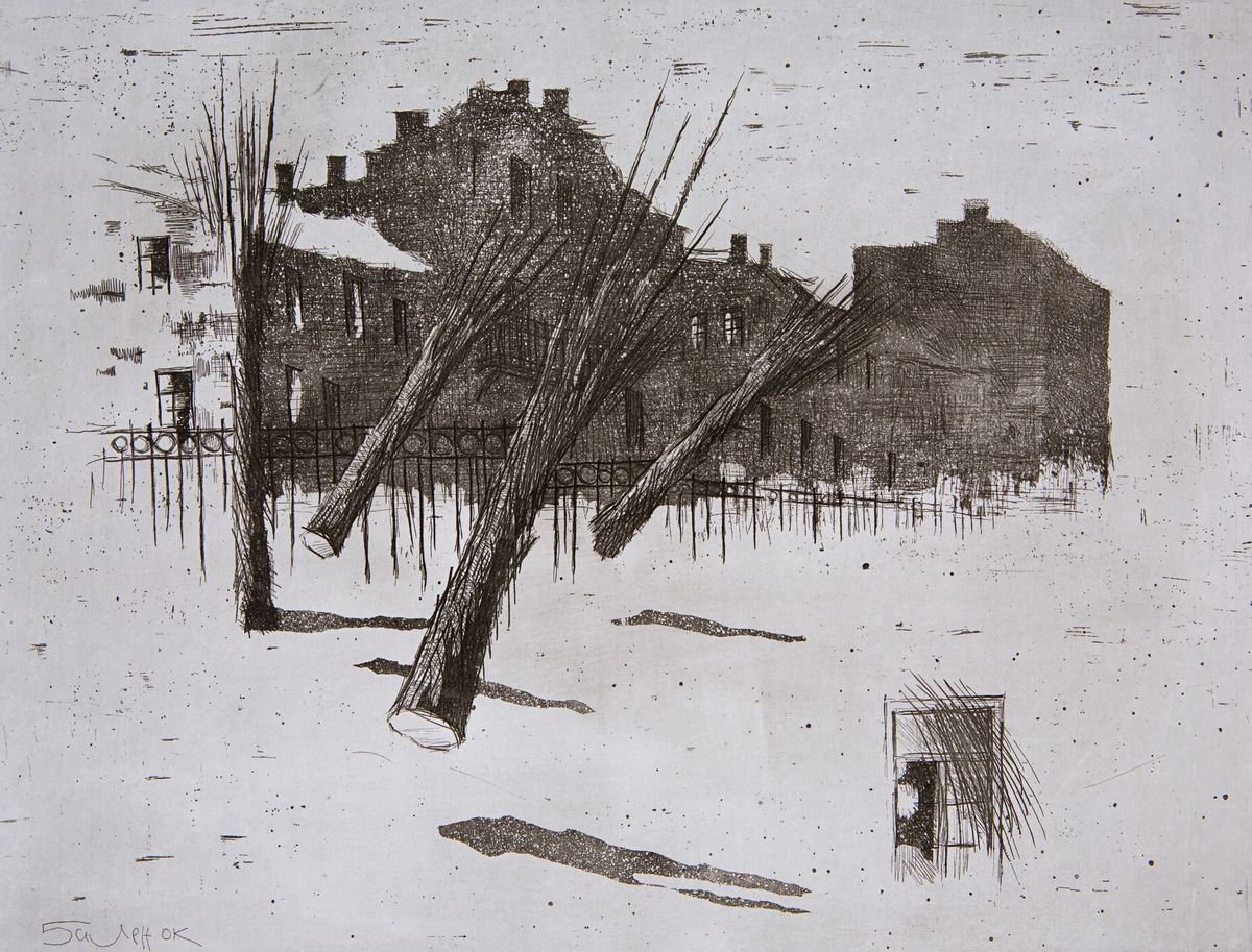 Early spring, anxiety, chilly by Sergei Balenok
