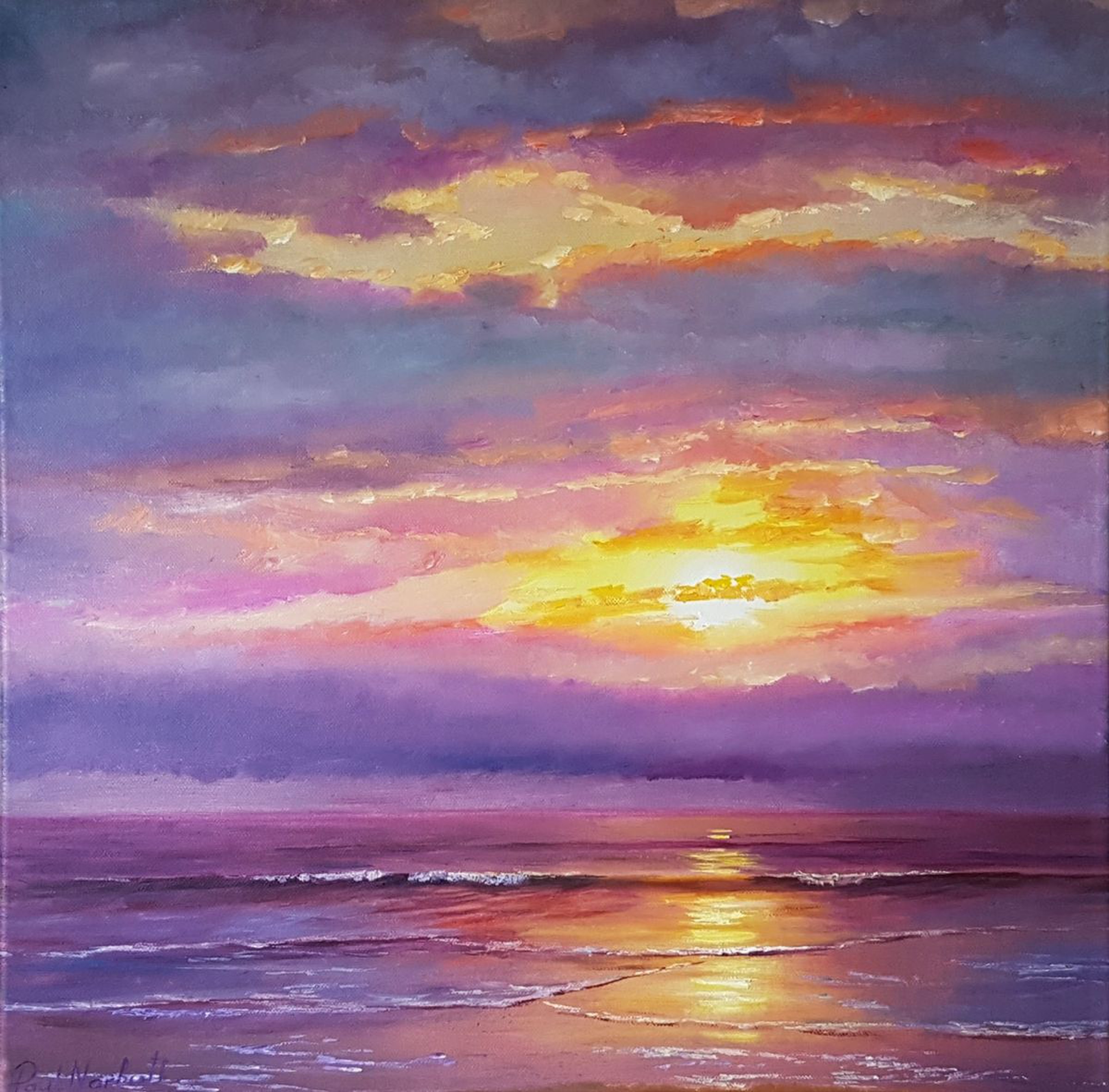 The Last Light Of The Sun By Paul Narbutt Artfinder