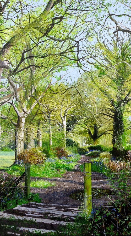 Spring Days and Path Ways by Paula Oakley