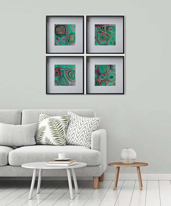 Geometric abstract composition #1