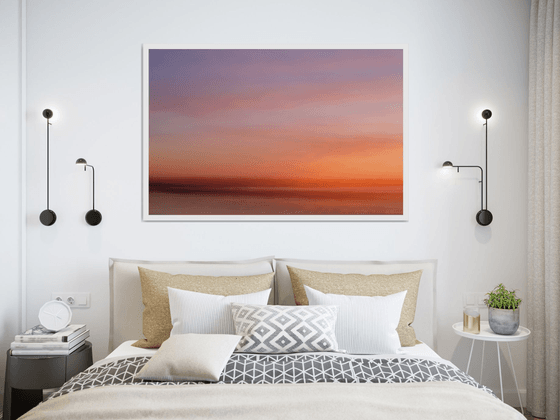 Abstract Sunrise No 1 - 48x32"