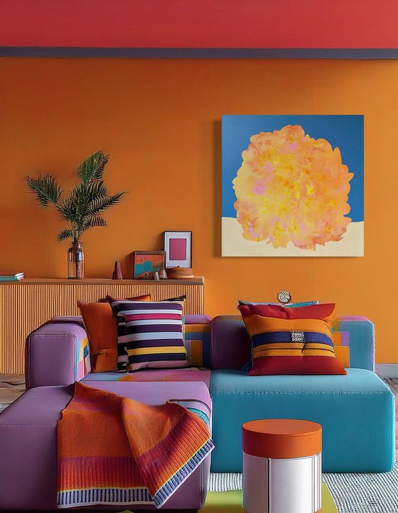 Dream Flower - Abstract minimalist