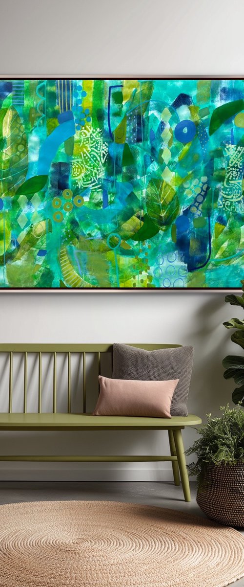 Green Whispers by Rashna Hackett