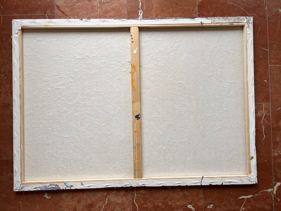 Golden Mosaic - Ready to Hang